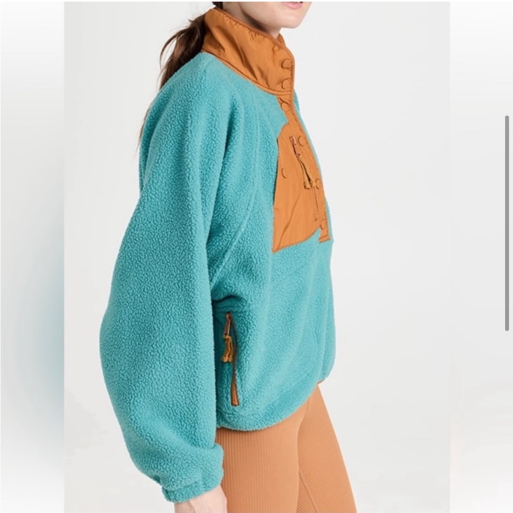 FREE PEOPLE MOVEMENT Hitting The Slope Pullover Mountain Majesty size xsmall - Picture 8 of 14